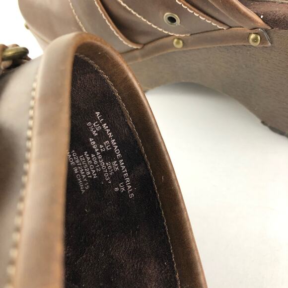 Bongo Platform Buckle Mules - Picture 12 of 13